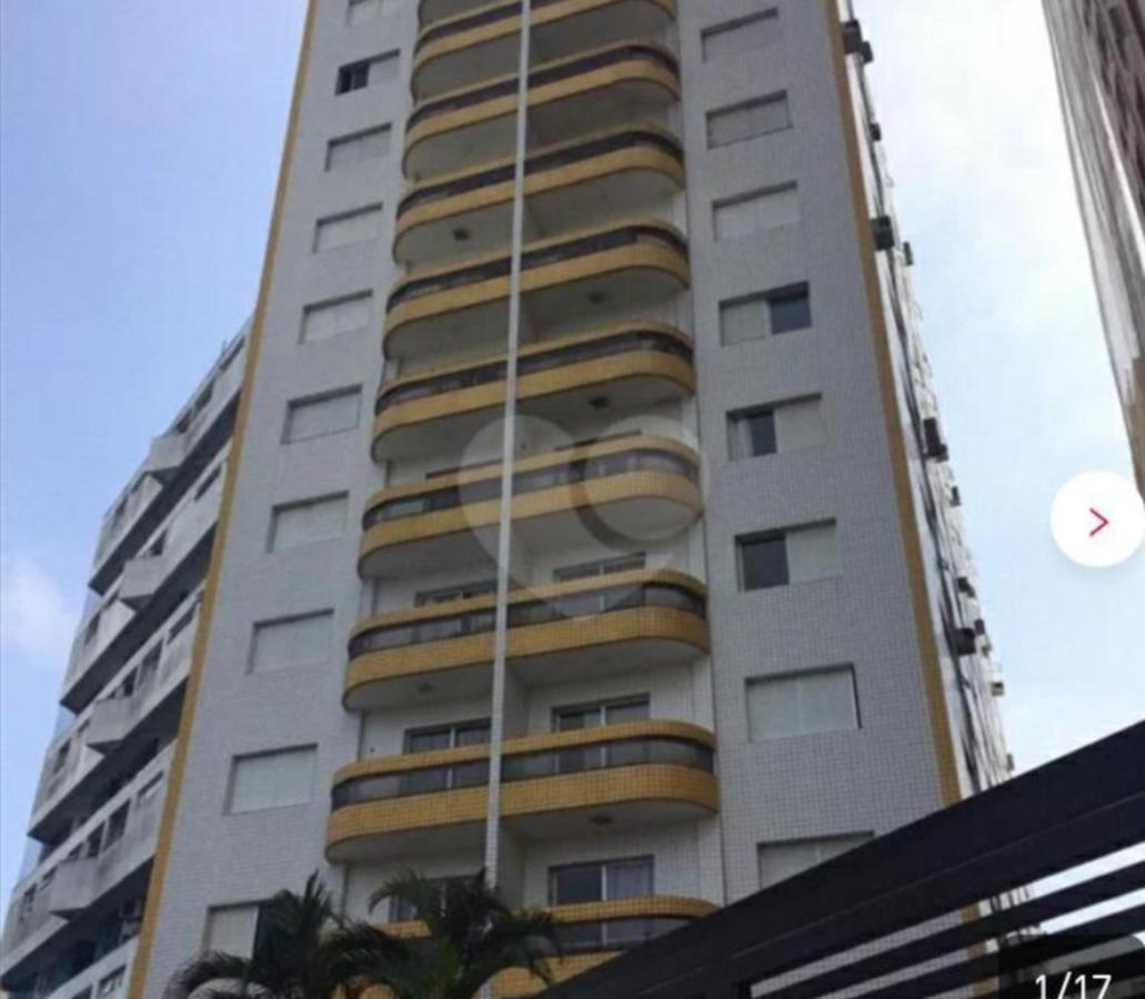 Apartamento Mobiliado Predio Frente Ao Mar Sao Vicente  Ngoại thất bức ảnh