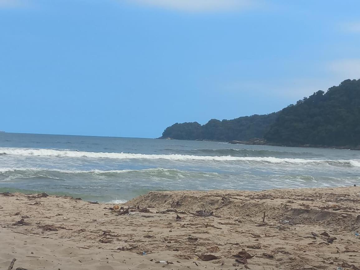 Apartamento Mobiliado Predio Frente Ao Mar Sao Vicente  Ngoại thất bức ảnh
